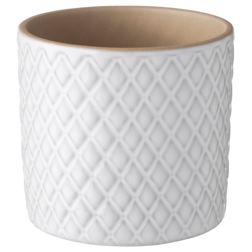 IKEA CHIAFRÖN Plant pots white 9 cm (3 ½ ")